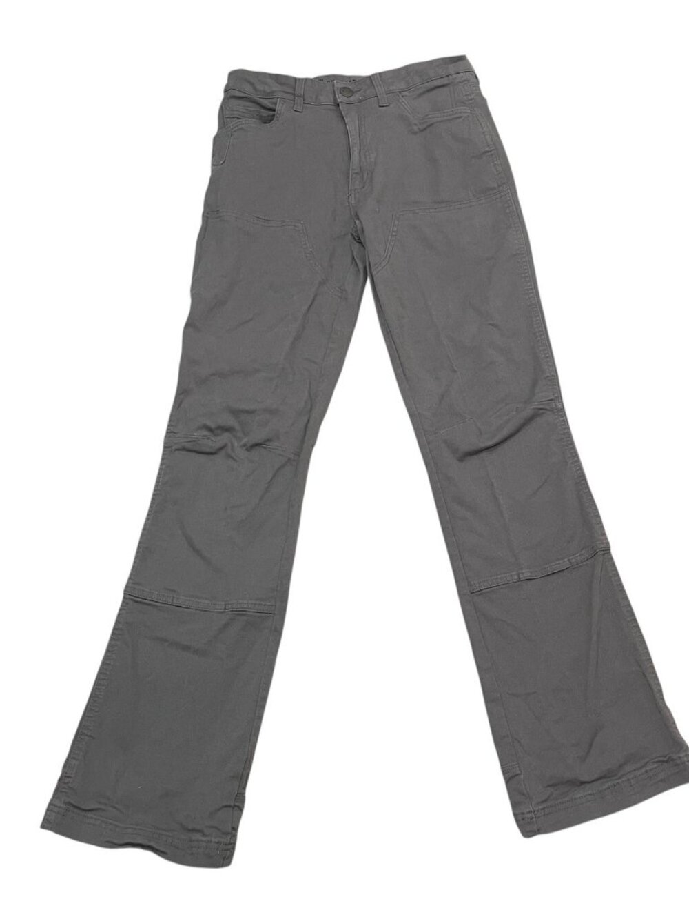 RedHead Ranch Men’s Ranch Fit Bootcut Gray Canvas Pants Double Knee Sz 30 X 34